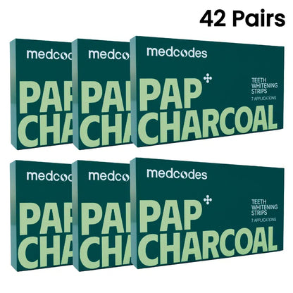 Haloral Med Series PAP+ Charcoal Teeth Whitening Strips