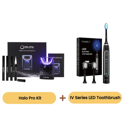 Haloral Halo Pro LED Wireless Teeth Whitening Kit