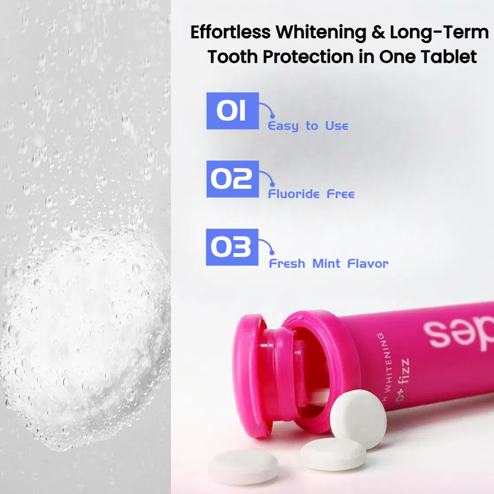 Fluoride-free toothpaste tablets